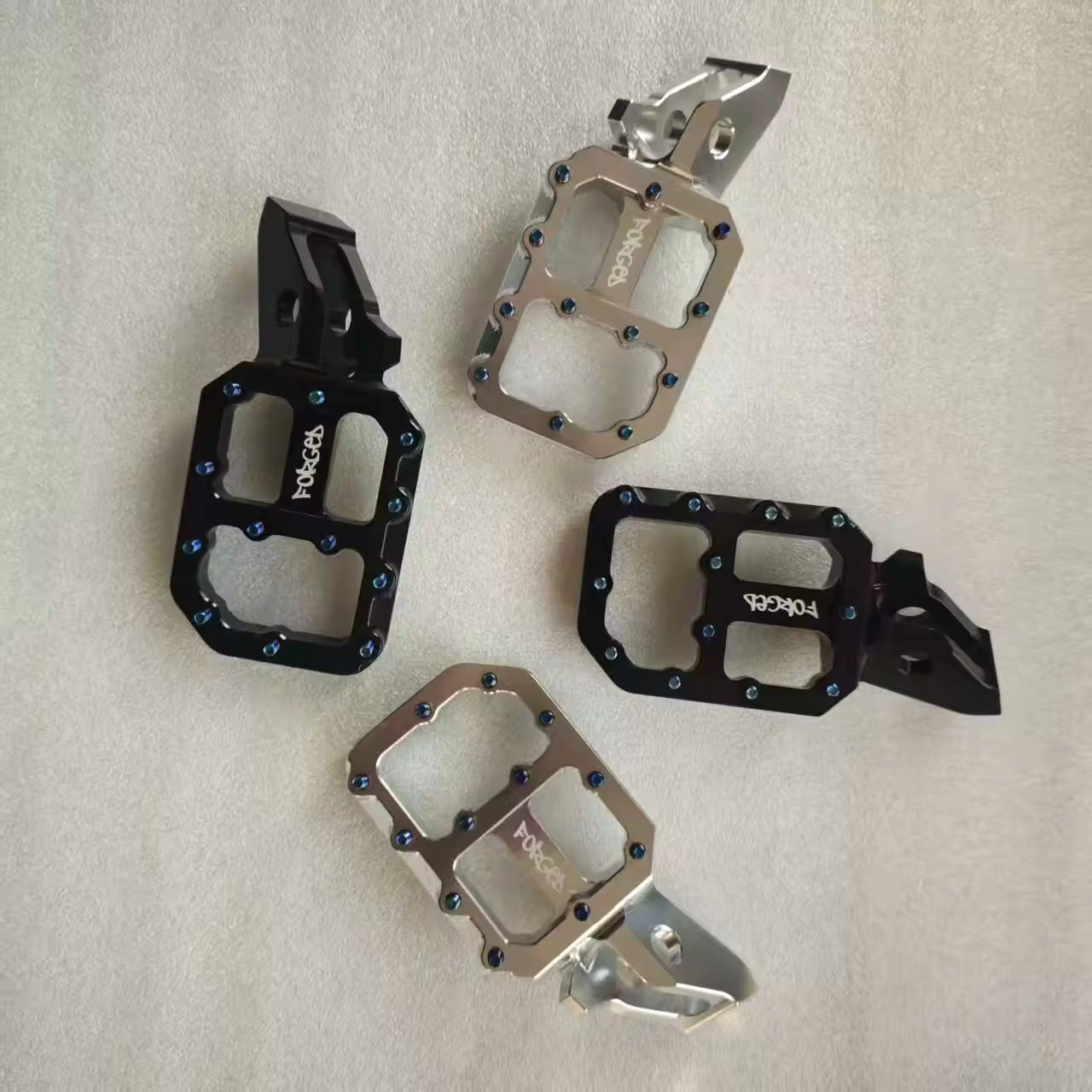 Super-Wide E-Moto Footpegs – Surron, Talaria, E-Ride Pro, 79Bike