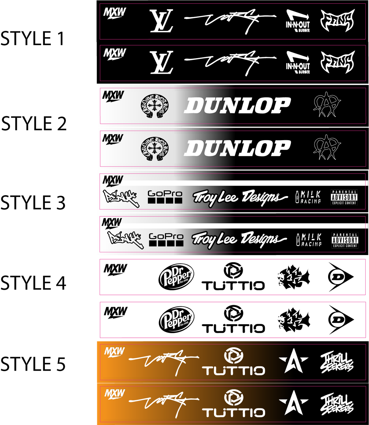Tuttio Soliel 01 Swingarm Decal