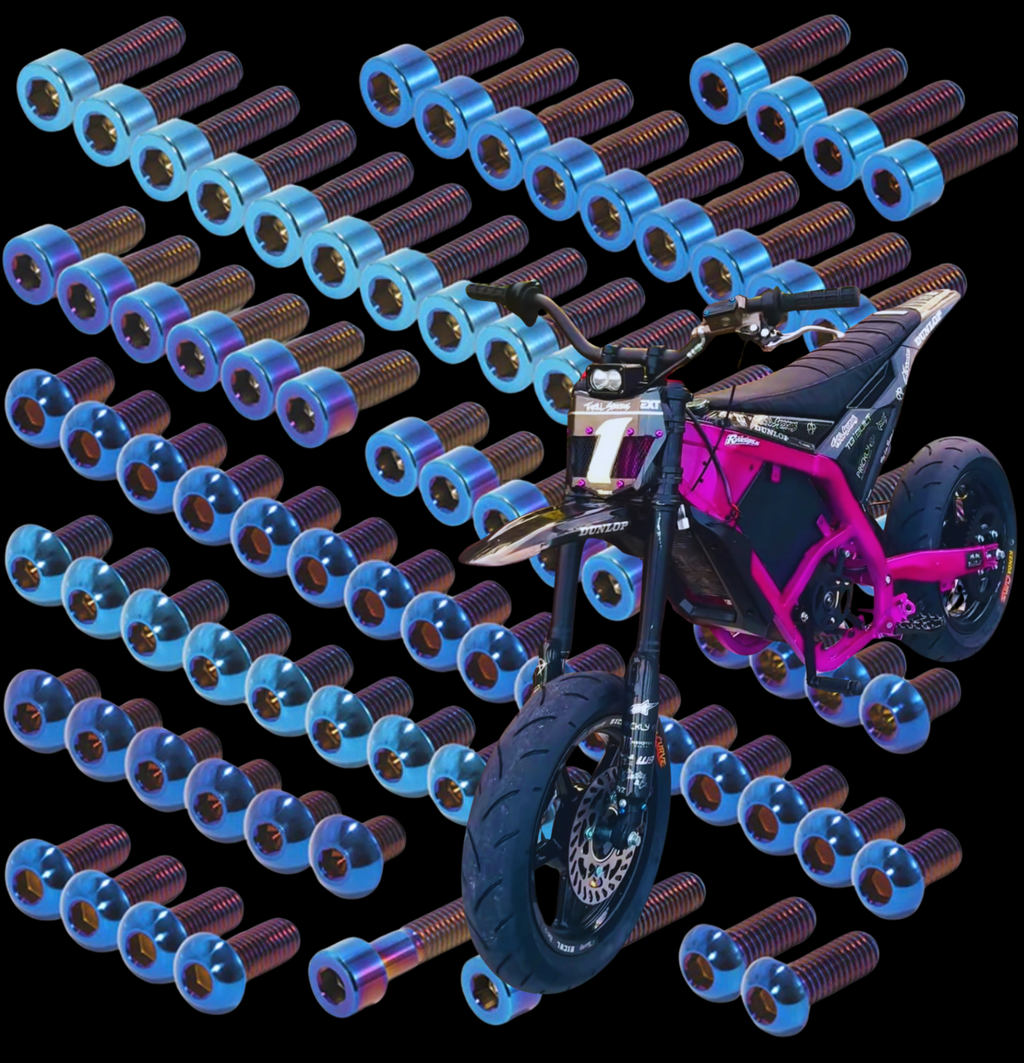 FULL TITANIUM KIT YOZMA (REAL GRADE 5 TITANIUM)
