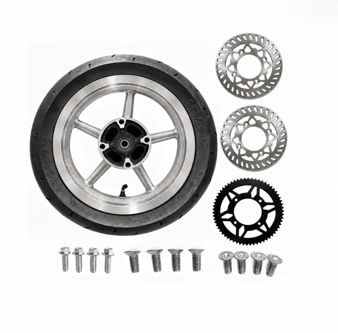 12in Mini Moto Supermoto WHEELSET