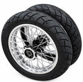 14in spoked wheel sets (CHROME