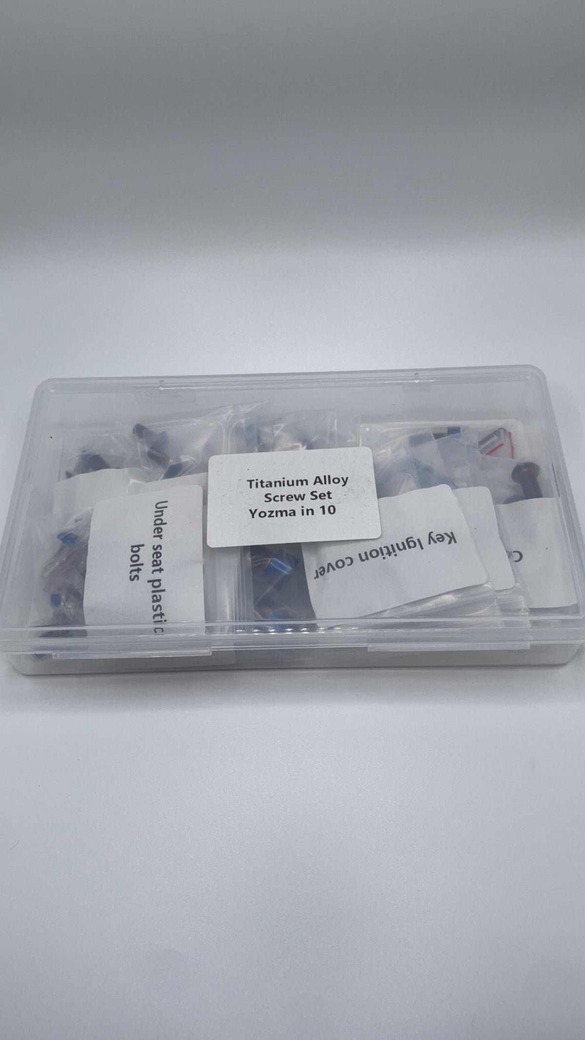 Yozma Titanium Bolt Kit (FULL KIT)