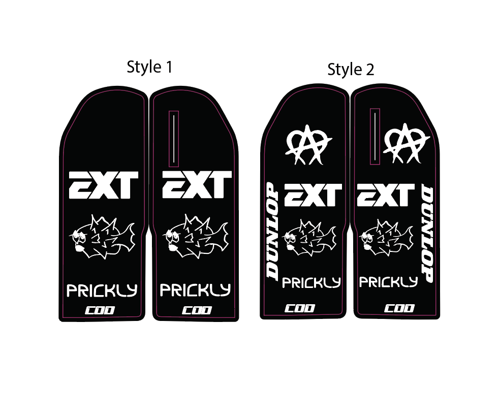 ETM RTR Fork Guard Decals